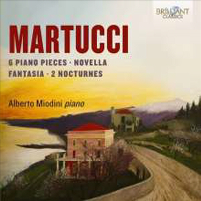 마르투치: 피아노 소품집 (Martucci: Works for Piano)(CD) - Alberto Miodini