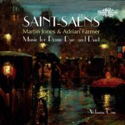 생상스: 두 대의 피아노 & 네 손을 위한 작품집 (Saint-Saens: Works for Two Pianos and Four Hands Vol.1)(CD) - Martin Jones