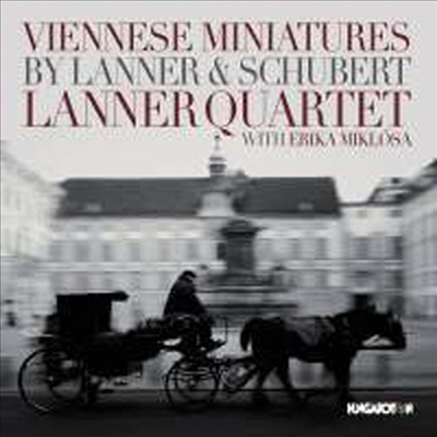 빈 미니어처 - 슈베르트 &amp; 라너: 현악 사중주 작품집 (Viennese Miniatures - Lanner &amp; Schubert: String Quarterts)(CD) - Lanner Quartet