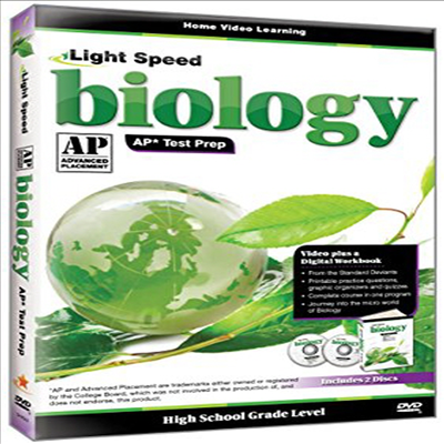 Light Speed Advanced Placement Biology (플레이스먼트 바이올로지)(한글무자막)(DVD)