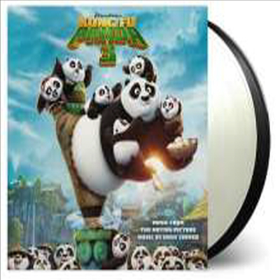 Hans Zimmer - Kung Fu Panda 3 (쿵푸 팬더 3) (Ltd. Ed)(Gatefold)(White & Black Vinyl)(180G)(2LP)