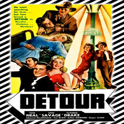 Detour (1945) (우회)(지역코드1)(한글무자막)(DVD)