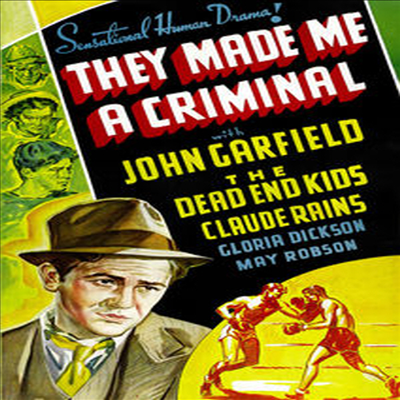 They Made Me A Criminal (1939) (그들이 나를 범죄자로 만들었다)(지역코드1)(한글무자막)(DVD)