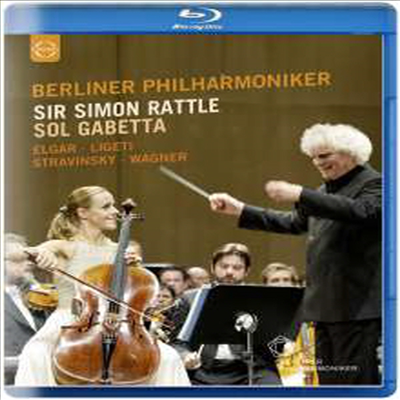 엘가: 첼로 협주곡 &amp; 스트라빈스키: 봄의 제전 (Elgar: Cello Concerto &amp; Stravinsky: The Rite of Spring) (Blu-ray) (2016) - Simon Rattle