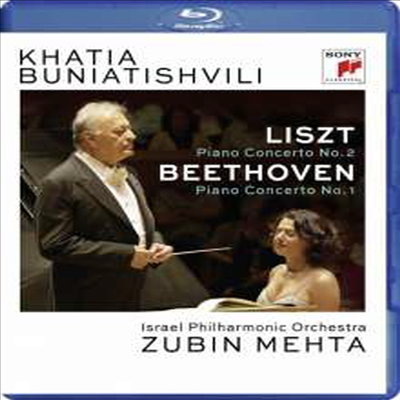 베토벤: 피아노 협주곡 1번 &amp; 리스트: 피아노 협주곡 2번 (Beethoven: Piano Concerto No.1 &amp; Liszt: Piano Concerto No.2) (Blu-ray) (2016) - Zubin Mehta
