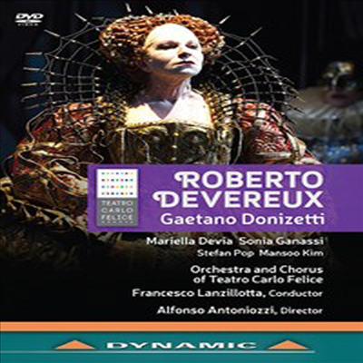 도니제티: 오페라 &#39;로베르토 데브뢰&#39;(Donizetti: Opera &#39;Roberto Devereux&#39;) (한글자막)(DVD) (2016) - Mariella Devia