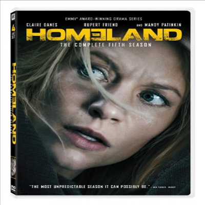 Homeland: Season 5 (홈랜드)(지역코드1)(한글무자막)(DVD)