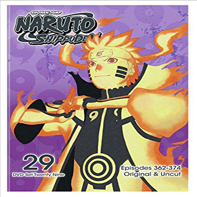 Naruto Shippuden Uncut Set 29 (나루토 질풍전)(지역코드1)(한글무자막)(DVD)