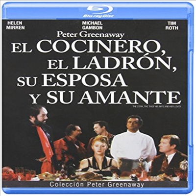 Cook the Thief His Wife & Her Lover (요리사, 도둑, 그의 아내 그리고 그녀의 정부) (한글무자막)(Blu-ray)
