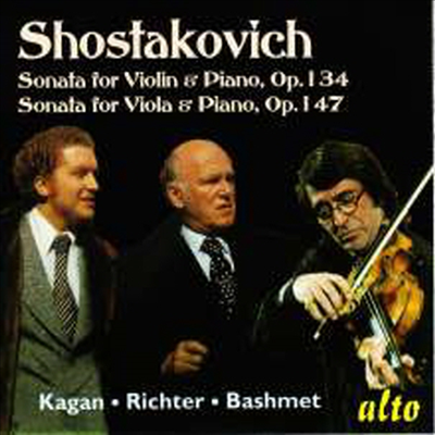 쇼스타코비치: 바이올린 소나타 &amp; 비올라 소나타 (Shostakovich: Violin Sonata &amp; Viola Sonata)(CD) - Sviatoslav Richter