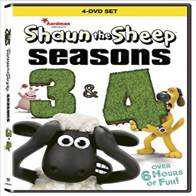 Shaun Sheep: Season 3 & 4 (숀더쉽)(지역코드1)(한글무자막)(DVD)