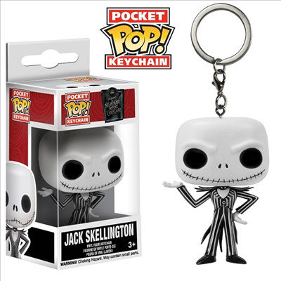 Funko - (펀코)Funko Pocket Pop! Keychain: The Nightmare Before Christmas - Jack Skellington (크리스마스의 악몽)