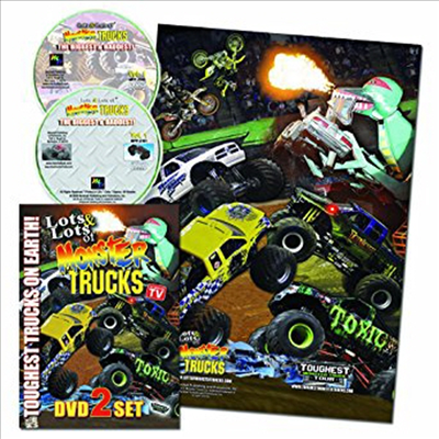 Lots &amp; Lots Of Monster Trucks (라츠 앤 라츠 오브 몬스터 트럭스)(지역코드1)(한글무자막)(DVD)