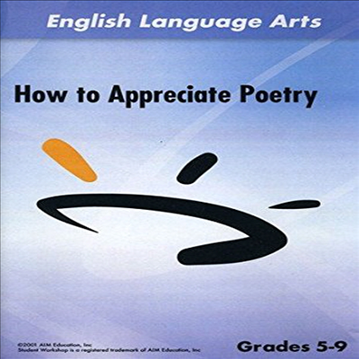 How To Appreciate Poetry (하우 투 어프리쉬에이트 포에트리)(한글무자막)(DVD)