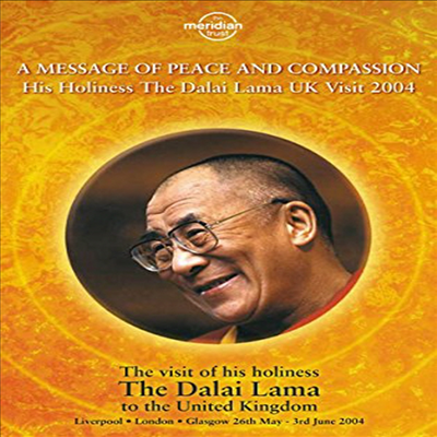 H.H. Dalai Lama: Message Of Peace & Compassion (달라이 라마)(지역코드1)(한글무자막)(DVD)