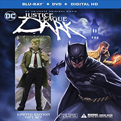 Justice League: Dark (Deluxe Edition) (저스티스 리그) (한글무자막)(Blu-ray+DVD)