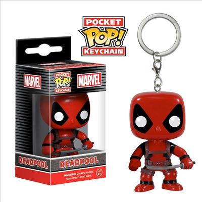 Funko - (펀코)Funko Pocket Pop! Keychain: Marvel - Deadpool (마블)(데드풀)(키체인)