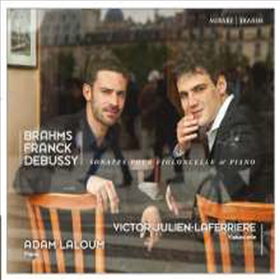 브람스, 프랑크 & 드뷔시: 첼로 소나타 (Brahms, Franck & Debussy: Cello Sonatas)(CD) - Victor Julien-Laferriere