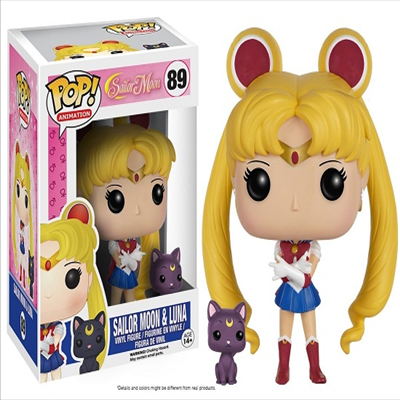 Funko - (펀코)Funko Pop! Animation: Sailor Moon - Sailor Moon With Luna (세일러 문)