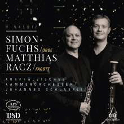 비발디: 오보에 협주곡 & 바순 협주곡 (Vivaldi: Oboe Concertos & Bassoon Concertos) (SACD Hybrid) - Simon Fuchs