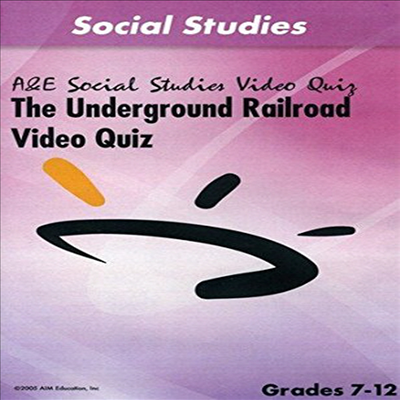 Underground Railroad Video Quiz (언더그라운드 레일로드 비디오 퀴즈)(한글무자막)(DVD)