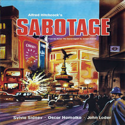 Sabotage (1936) (사보타주)(지역코드1)(한글무자막)(DVD)