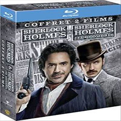 Sherlock Holmes / Sherlock Holmes 2: Jeu D&#39;ombres (셜록 홈즈 / 셜록홈즈: 그림자 게임)(한글무자막)(프랑스버전)(2Blu-ray)