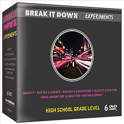 Break It Down: Experiments Super Pack (브레이크 잇 다운)(한글무자막)(DVD)