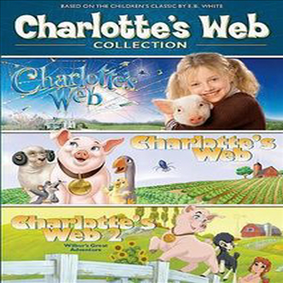 Charlotte's Web 3-Pack (샬롯의 거미줄 3팩)(지역코드1)(한글무자막)(DVD)