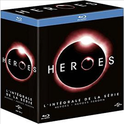 Heroes + Heroes Reborn - L&#39;integrale De La Serie (히어로즈 + 히어로즈 리본)(한글무자막)(프랑스버전)(20Blu-ray)(Boxset)