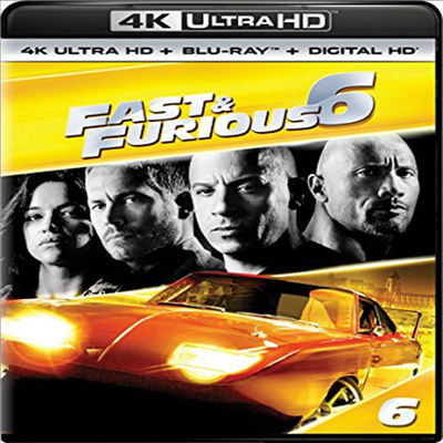 Fast & Furious 6 (2013) (분노의 질주: 더 맥시멈) (한글무자막)(4K Ultra HD + Blu-ray + Digital HD)