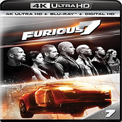 Furious 7 (2015) (분노의 질주: 더 세븐) (한글무자막)(4K Ultra HD + Blu-ray + Digital HD)