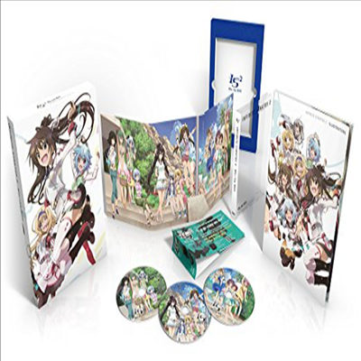 Infinite Stratos 2 (인피니트 스트라토스 2) (한글무자막)(3Blu-ray)(Boxset)