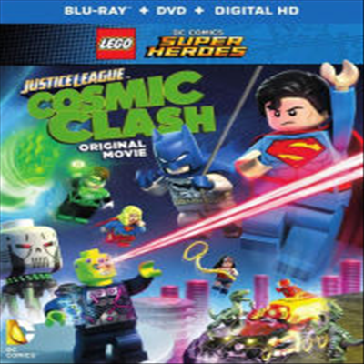 Lego DC Comics Super Heroes - Justice League: Cosmic Clash (2016) (레고 DC 코믹스 수퍼히어로: 저스티스 리그 우주전쟁)(한글무자막)(Blu-ray + DVD + Digital HD)