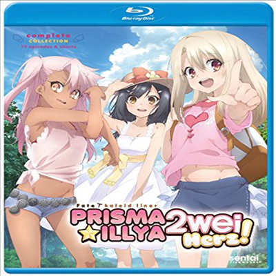 Fate / Kaleid Liner Prisma Illya 2we Herz - Complete Collection (프리즈마 이리야: 컴플리트 컬렉션)(한글무자막)(2Blu-ray)