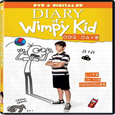 Diary Of A Wimpy Kid: Dog Days (윔피 키드)(지역코드1)(한글무자막)(DVD)