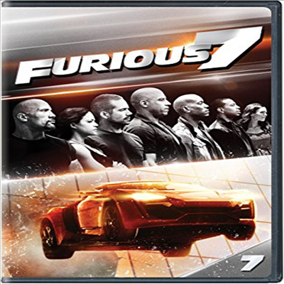 Furious 7 (분노의 질주: 더 세븐)(지역코드1)(한글무자막)(DVD)