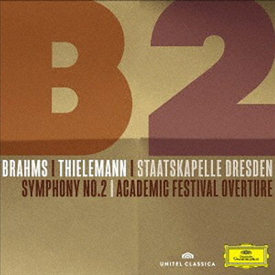 브람스: 교향곡 2번, 대학 축전 서곡 (Brahms: Symphony No.2, Academic Festival Overture) (SHM-CD)(일본반) - Christian Thielemann
