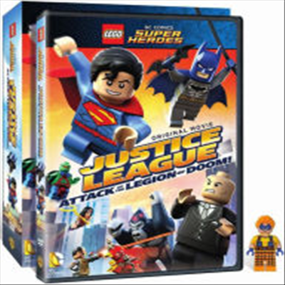 Lego DC Super Heroes: Justice League - Attack Of The Legion Of Doom (2015) (레고 DC 코믹스 슈퍼 히어로 저스티스리그: 둠 군단의 공격)(지역코드1)(한글무자막)(DVD)