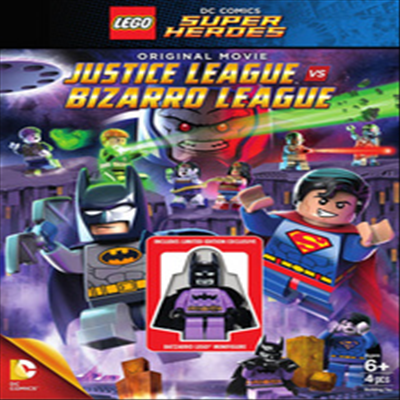 Lego DC Comics Super Heroes: Justice League Vs. Bizarro League (레고 DC 코믹스 슈퍼 히어로: 저스티스 리그 vs 비자로 리그)(지역코드1)(한글무자막)(DVD)