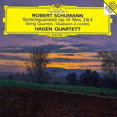 슈만: 현악 사중주 2-3번 (Schumann: String Quartets Nos.2 &amp; 3) (SHM-CD) - Hagen Quartett