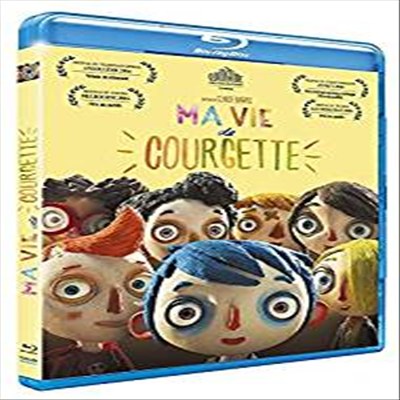 Ma Vie De Courgette (My Life As A Courgette) (2016) (내 이름은 꾸제트)(리젼B)(PAL방식)(한글무자막)(French Version)(Blu-ray)