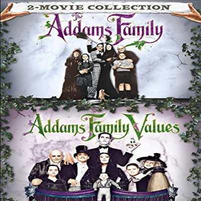 Addams Family / Addams Family Values (아담스 패밀리/아담스 패밀리 2)(지역코드1)(한글무자막)(DVD)