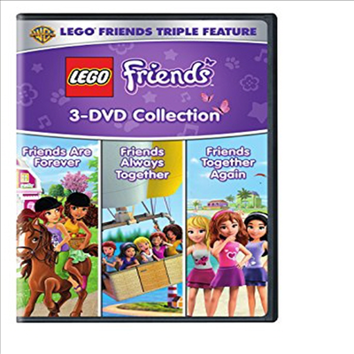 LEGO Friends Triple Feature (레고 프랜즈 트리플 피쳐)(지역코드1)(한글무자막)(DVD)