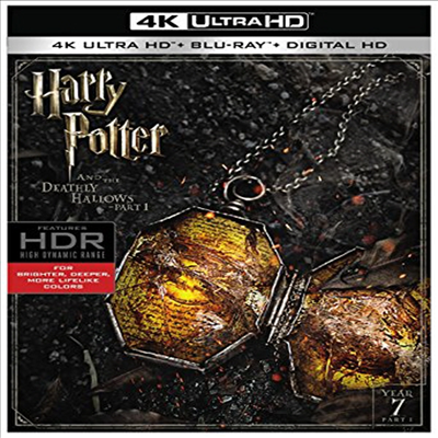 Harry Potter And The Deathly Hallows: Part 1 (해리 포터와 죽음의 성물 - 1부) (한글무자막)(4K Ultra HD + Blu-ray + Digital HD)