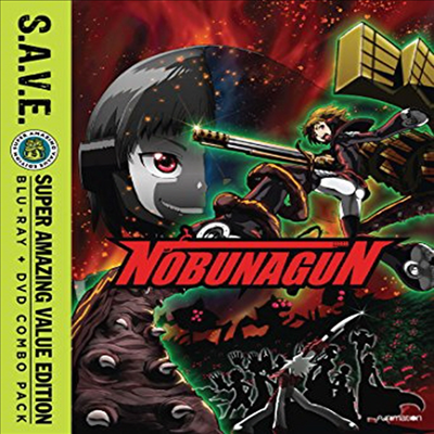Nobunagun: The Complete Series - Super Amazing Value Edition (노부나건: 더 컴플리트 시리즈) (한글무자막)(Blu-ray + DVD)