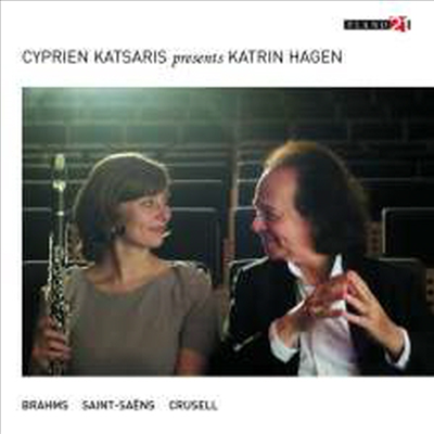 브람스 &amp; 생상스: 클라리넷 소나타 (Brahms &amp; Saint-Saens: Clarinet Sonatas)(CD) - Katrin Hagen