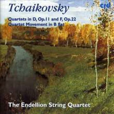 차이코프스키: 현악 사중주 1번 &amp; 2번 (Tchaikovsky: String Quartets Nos.1 &amp; 2)(CD) - Endellion String Quartet