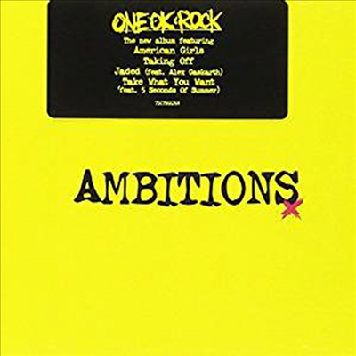 One Ok Rock (원 오크 락) - Ambitions (CD)