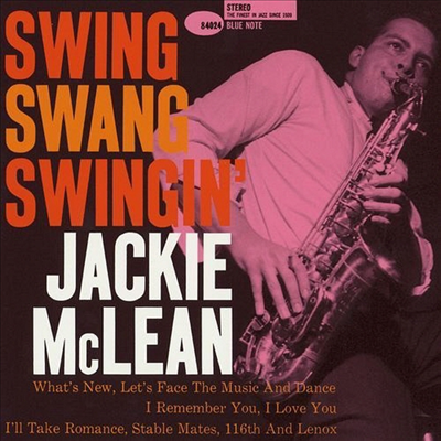 Jackie McLean - Swing Swang Swingin' (Ltd. Ed)(SHM-CD)(일본반)